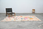 Handgjord Azilal-matta, 245 x 145 cm, AZO-569