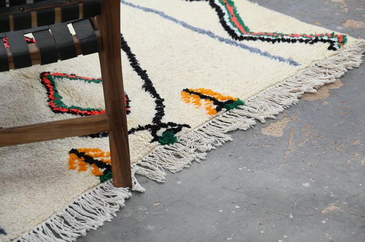 Handmade Azilal Rug, 220 x 145 cm, AZO-642