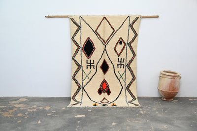 Handmade Azilal Rug, 220 x 145 cm, AZO-642