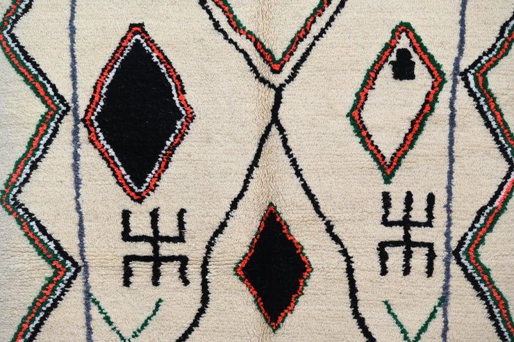 Handmade Azilal Rug, 220 x 145 cm, AZO-642