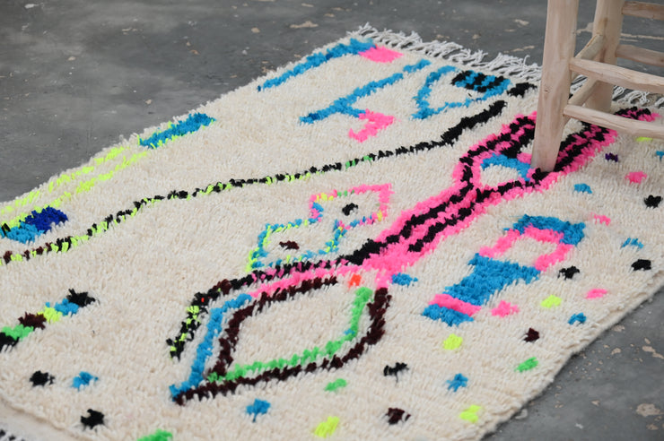 Handmade Azilal Rug, 140 x 95 cm, PO-448