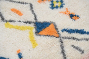Tapis Azilal fait main, 145 x 95 cm, PO-455