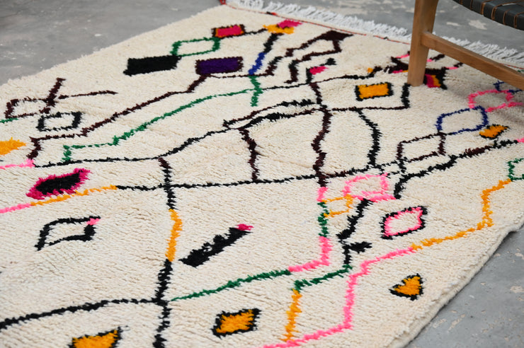 Handmade Azilal Rug, 215 x 145 cm, AZO-571