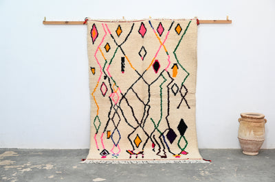 Handmade Azilal Rug, 215 x 145 cm, AZO-571