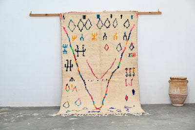 Handmade Azilal Rug, 240 x 145 cm, AZO-572