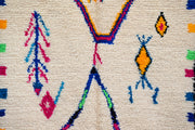 Handmade Azilal Rug, 260 x 140 cm, AZO-574