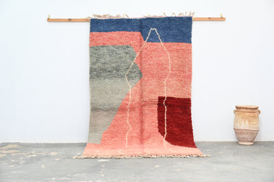 Handmade Azilal Rug, 245 x 145 cm, AZO-575