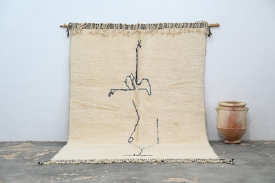 LARGE Beni Ouarain Rug, 300 x 210 cm, GO-742