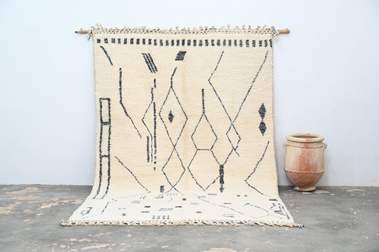 LARGE Beni Ouarain Rug, 300 x 200 cm, GO-743