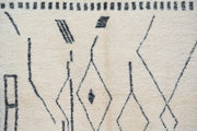LARGE Beni Ouarain Rug, 300 x 200 cm, GO-743