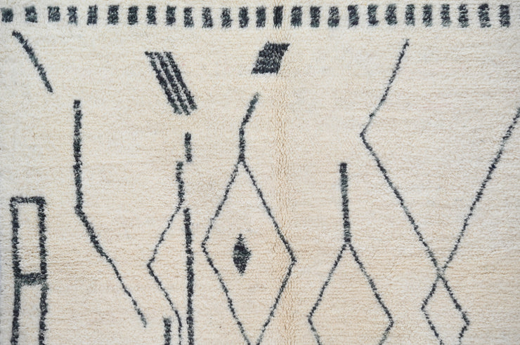 LARGE Beni Ouarain Rug, 300 x 200 cm, GO-743