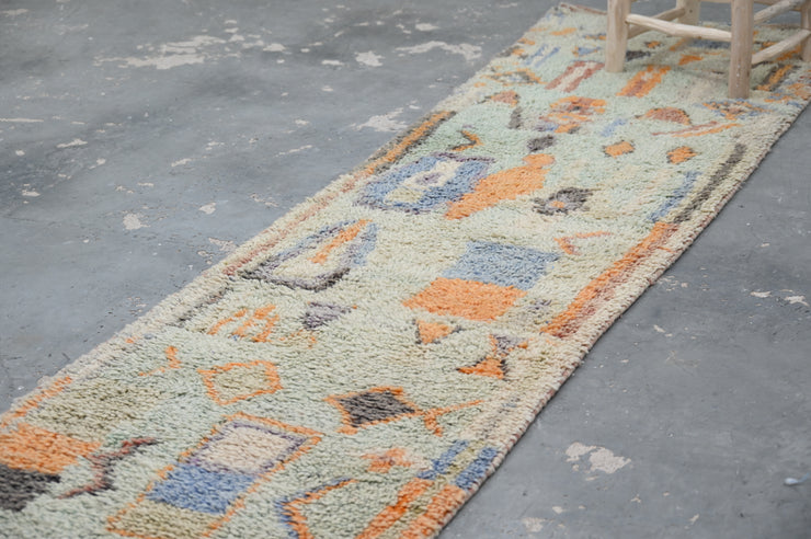 Handmade Azilal Rug, 320 x 67 cm, RO-209
