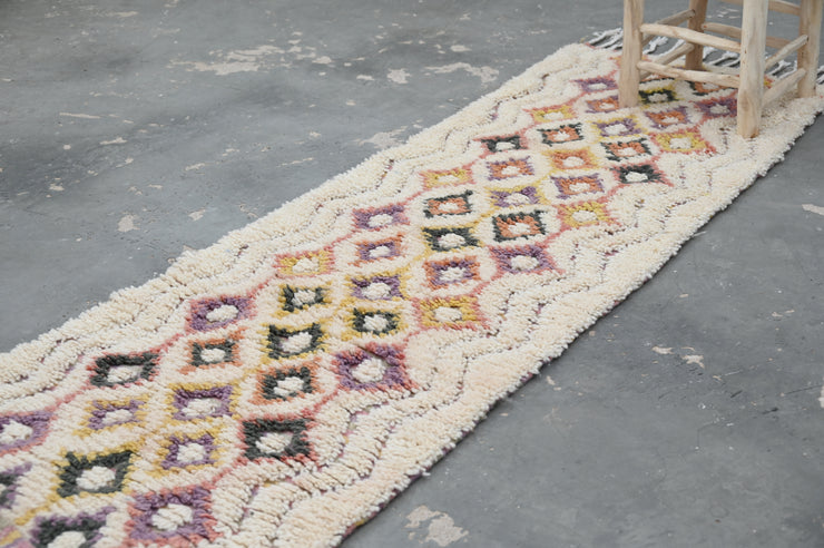 Handmade Azilal Rug, 305 x 70 cm, RO-207