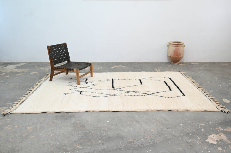 LARGE Beni Ouarain Rug, 310 x 200 cm, GO-752