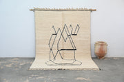 LARGE Beni Ouarain Rug, 310 x 200 cm, GO-752