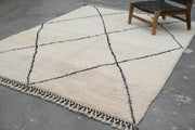 LARGE Beni Ouarain Rug, 300 x 205 cm, GO-756