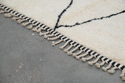 Beni Ouarain Rug, 245 x 160 cm, AZO-654