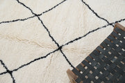 Beni Ouarain Rug, 245 x 160 cm, AZO-654
