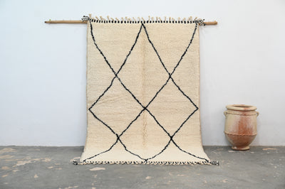 Beni Ouarain Rug, 245 x 160 cm, AZO-654