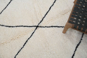 Beni Ouarain Rug, 245 x 160 cm, AZO-656