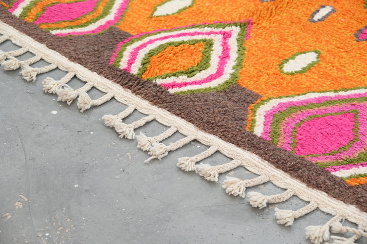 Alfombra Azilal hecha a mano, 255 x 160 cm, AZO-661