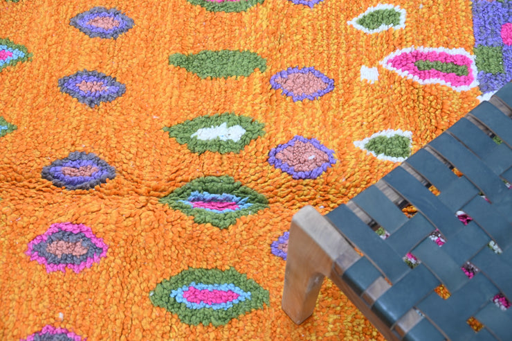 Alfombra Azilal hecha a mano, 255 x 160 cm, AZO-661