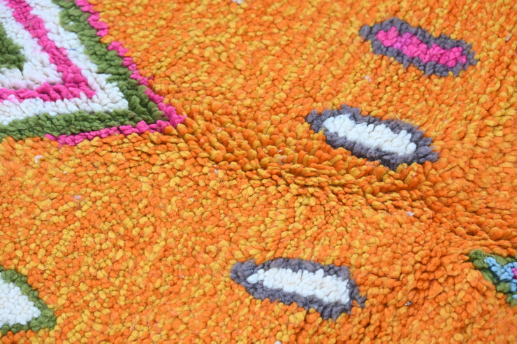 Alfombra Azilal hecha a mano, 255 x 160 cm, AZO-661