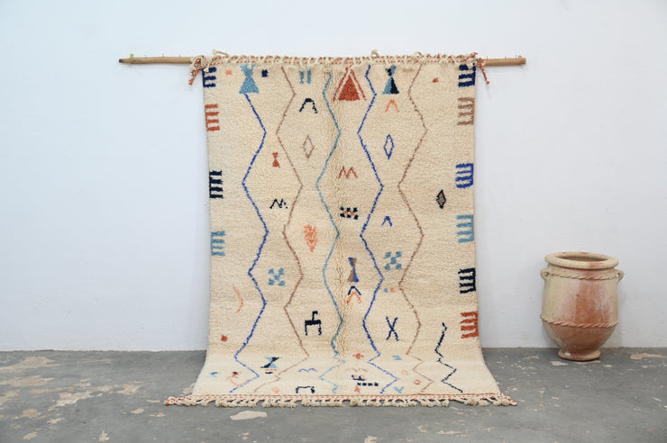 Handmade Azilal Rug, 260 x 165 cm, AZO-664