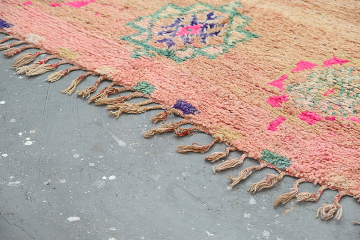 Vintage 1970s Boujaad Rug, 355 x 185 cm, V-165