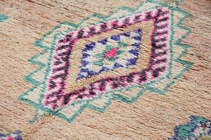 Vintage 1970s Boujaad Rug, 355 x 185 cm, V-165