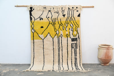 Handmade Azilal Rug, 240 x 155 cm, AZO-666