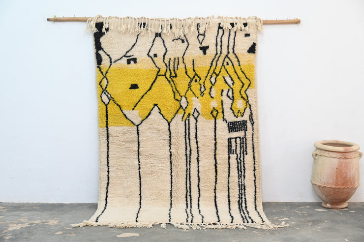 Handmade Azilal Rug, 240 x 155 cm, AZO-666