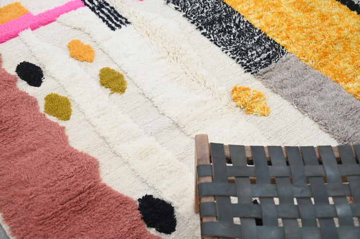 Tappeto Azilal Fatto a Mano, 245 x 160 cm, AZO-675