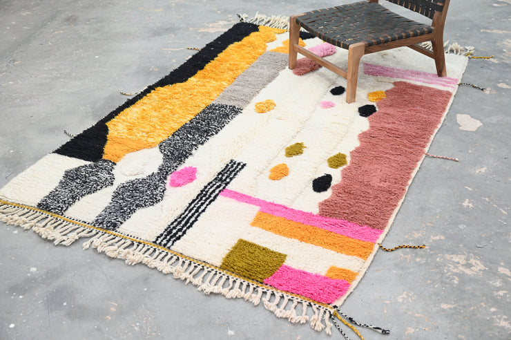 Tappeto Azilal Fatto a Mano, 245 x 160 cm, AZO-675