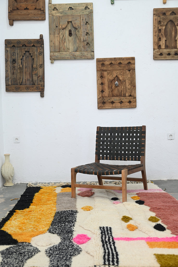 Tappeto Azilal Fatto a Mano, 245 x 160 cm, AZO-675