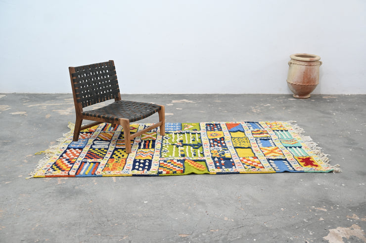 Tappeto Azilal Fatto a Mano, 235 x 140 cm, AZO-681