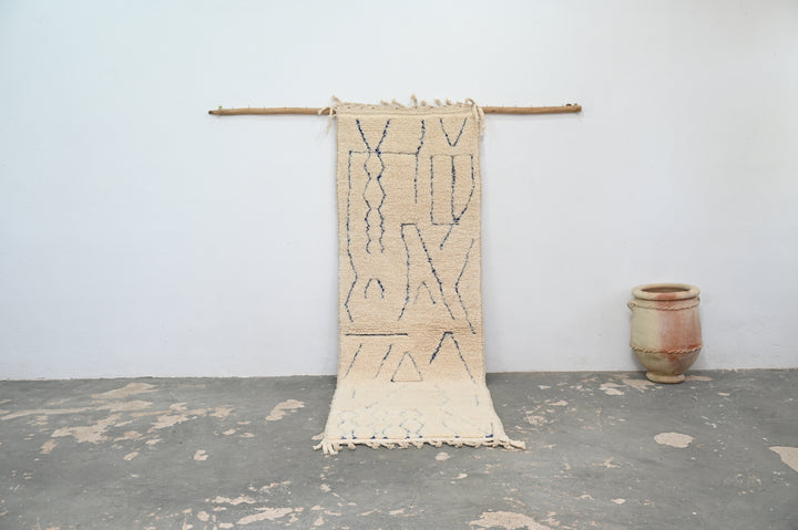 Tappeto Beni Ouarain, 295 x 95 cm - R304