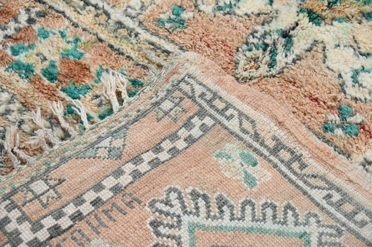 Vintage 1970s Boujaad Rug, 370 x 180 cm, V-202