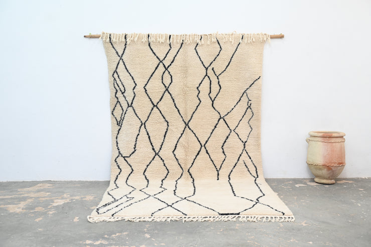 SUURI Beni Ouarain -matto, 310 x 185 cm, GO-790