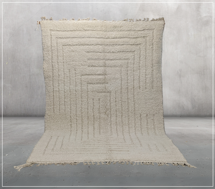 LARGE Beni Ouarain Rug, 295 x 195 cm || 9,68 x 6,4 feet, G-211