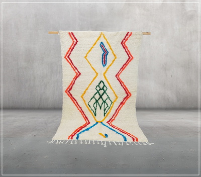 Handmade Azilal Rug, 245 x 150 cm || 8,04 x 4,92 feet,  AZ-154