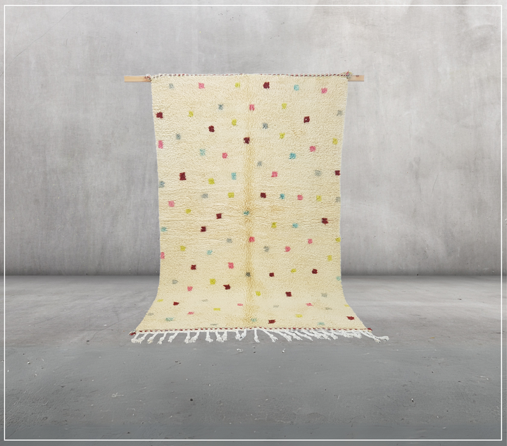 Handmade Azilal Rug, 230 x 150 cm || 7,55 x 4,92 feet, AZ-118