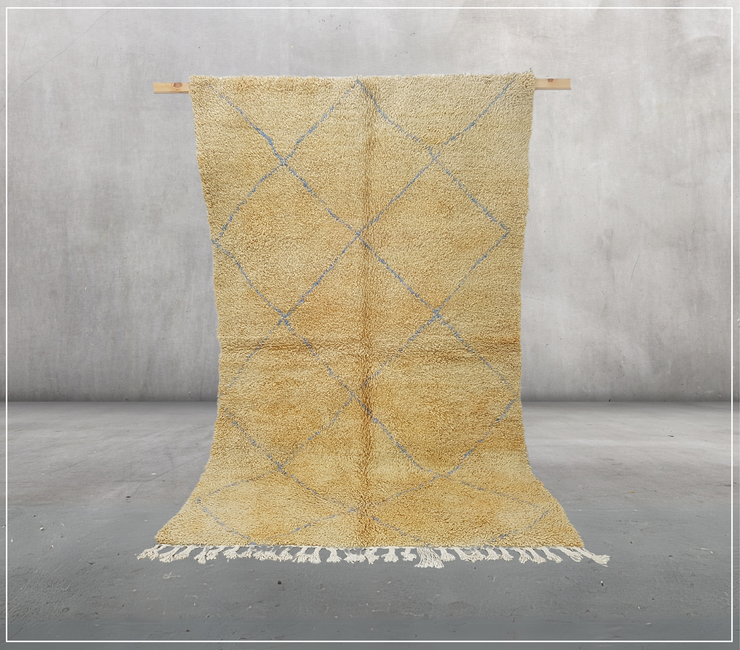 Beni Ouarain Rug, 245 x 150 cm || 8,04 x 4,92 feet, MS-117