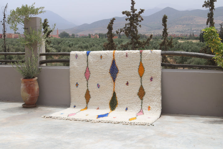 LARGE Colorful Handmade Rug, 290 x 205 cm - G1089
