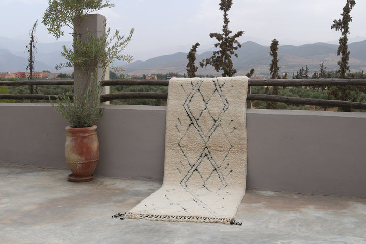 Tappeto Beni Ouarain, 315 x 95 cm - R316