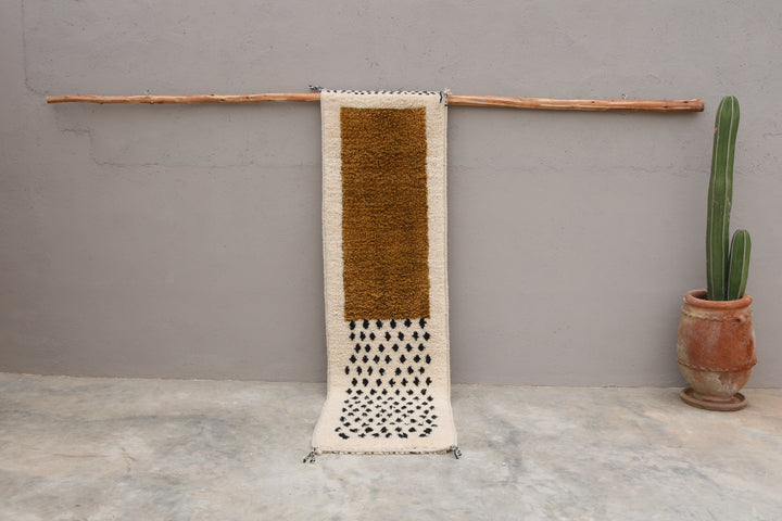 Kleurrijk Handgeweven Wol Tapijt, 265 x 70 cm - R319