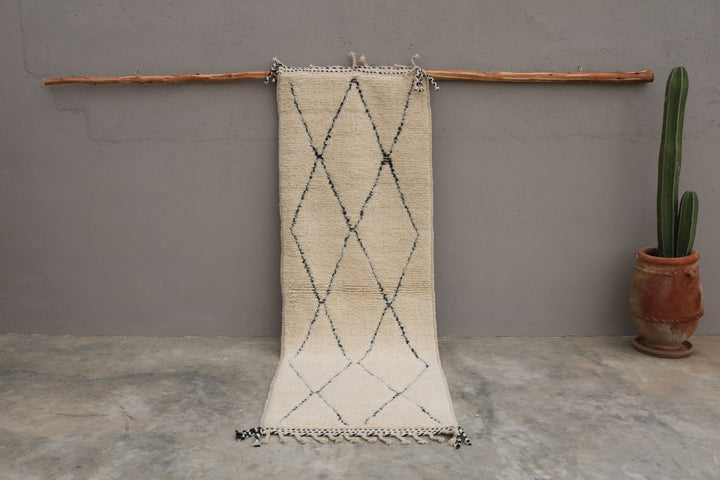 Tappeto Beni Ouarain, 290 x 95 cm - R324