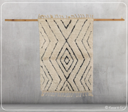 Beni Ouarain Rug, 150 x 110 cm || 4,92 x 3,61 feet, P-175