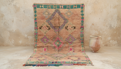 Vintage 1970s Boujaad Rug, 300 x 187 cm, V-170