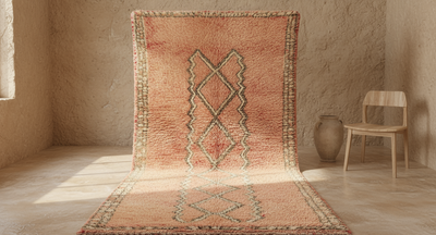 Vintage 1970s Boujaad Rug, 350 x 190 cm, V-172